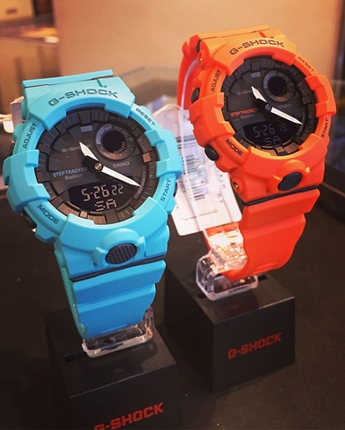 G-SHOCK GBA-800-4A G'SQUAD BLUETOOTH | STEP TRACKER | GBA-800-4ADR