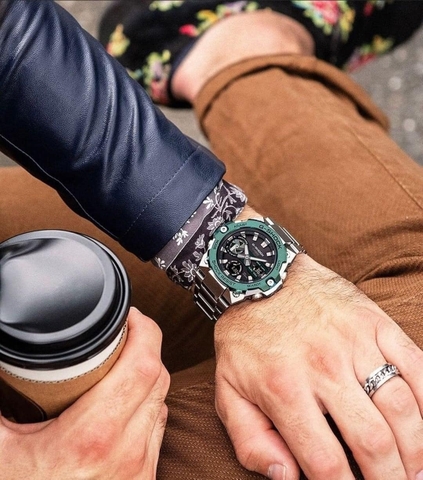 G-Shock GST-B400CD-1A3DR Bluetooth | Năng Lượng Mặt Trời | Lõi Carbon | GST-B400CD-1A3