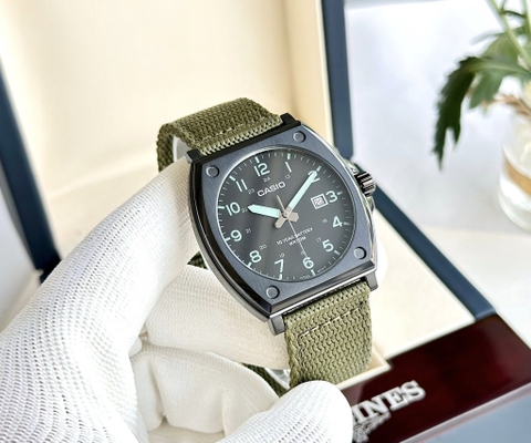 Đồng Hồ Nam Dây Vải Casio General MTP-E715C-3AVDF | MTP-E715C-3A