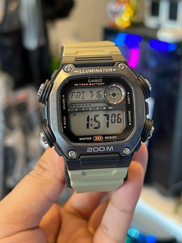Casio DW-291HX-5AVDF Chống Nước 200m Pin 10 Năm | DW-291HX-5A