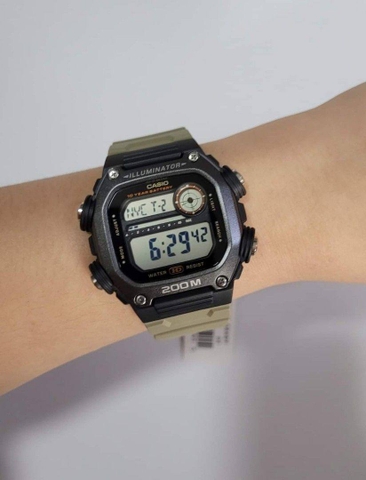 Casio DW-291HX-5AVDF Chống Nước 200m Pin 10 Năm | DW-291HX-5A