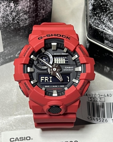 G-Shock GA-700-4ADR  | GA-700-4A