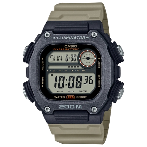 Casio DW-291HX-5AVDF Chống Nước 200m Pin 10 Năm | DW-291HX-5A