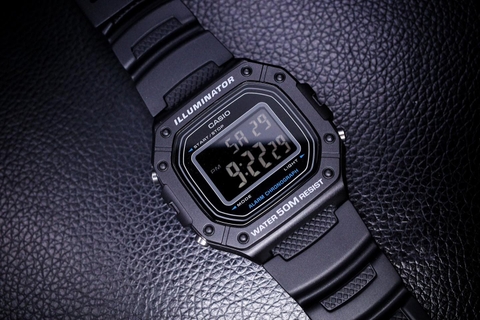 CASIO W-218H-1BVDF Pin 7 Năm | W-218H-1B