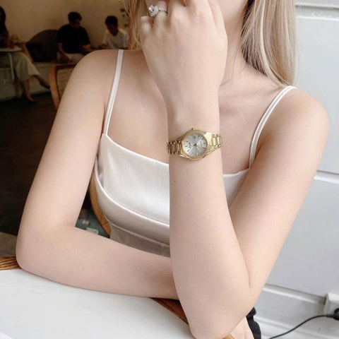 Đồng Hồ Nữ Dây Thép Citizen Eco-Drive EW2582-59A - Size 28mm