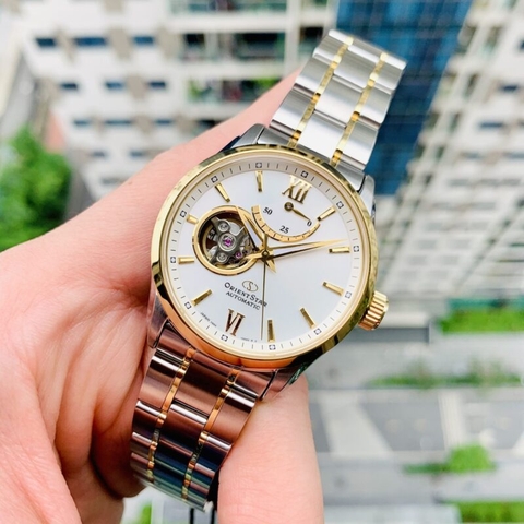 Đồng Hồ Nam Dây Thép Orient Automatic RE-AT0004S