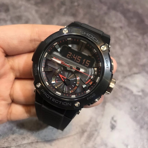 G-SHOCK GST-B200B-1ADR G-STEEL BLUETOOTH | NĂNG LƯỢNG MẶT TRỜI | GST-B200B-1A