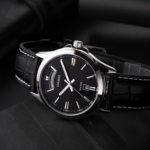CASIO STANDARD MTP-1381L-1AVDF Dây Da | MTP-1381L-1A