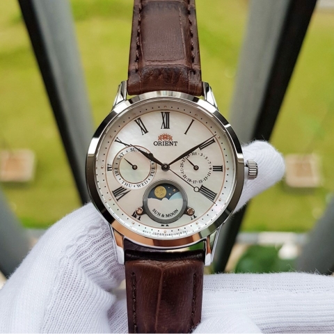 Đồng Hồ Nữ Dây Da Orient Automatic RA-KA0005A00B