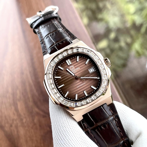 Đồng Hồ Nam Dây Da Carnival Nautilus 8108G-VH-DD Automatic - Kính Sapphire - Size 41mm - 3 Màu - 8108G-VH-DD-D - 8108G-VH-DD-X - 8108G-VH-DD-N