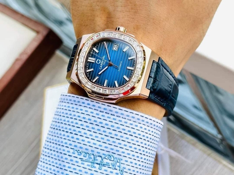 Đồng Hồ Nam Dây Da Carnival Nautilus 8108G-VH-DD Automatic - Kính Sapphire - Size 41mm - 3 Màu - 8108G-VH-DD-D - 8108G-VH-DD-X - 8108G-VH-DD-N