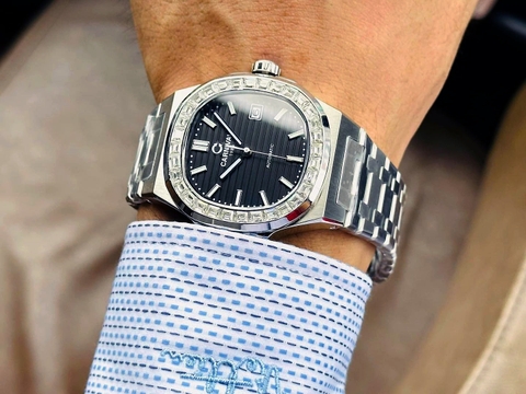 Đồng Hồ Nam Dây Thép Carnival Nautilus 8108G-VT Automatic - Kính Sapphire - Size 41mm - 3 Màu - 8108G-VT-D - 8108G-VT-N - 8108G-VT-X