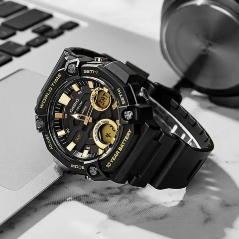 CASIO AEQ-120W-9 | PIN 10 NĂM | AEQ-120W-9AVDF