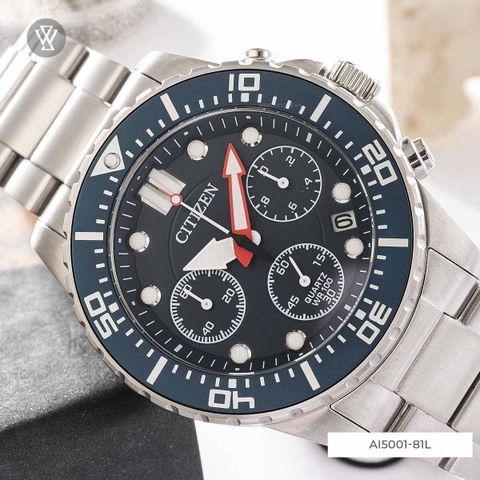 Đồng Hồ Nam Dây Thép Citizen AI5001-81L Quartz