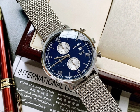 Đồng Hồ Nam Dây Thép Citizen AN3610-80L Quartz