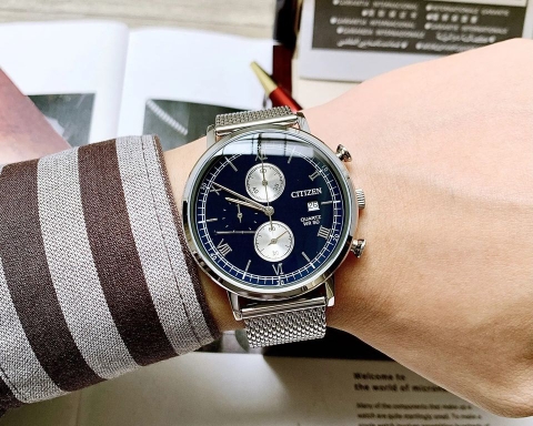 Đồng Hồ Nam Dây Thép Citizen AN3610-80L Quartz