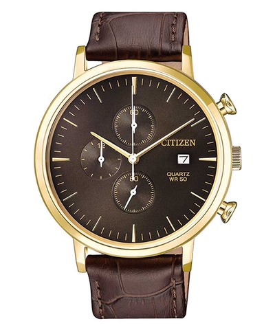 Đồng Hồ Nam Dây Da Citizen AN3612-09X Quartz