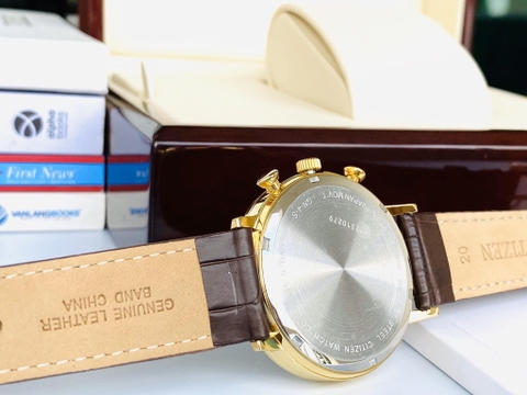 Đồng Hồ Nam Dây Da Citizen AN3612-09X Quartz