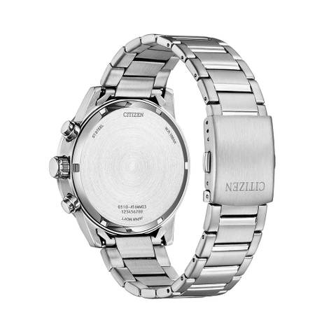 Đồng Hồ Nam Dây Thép Citizen Quartz AN3681-57E - Size 44mm