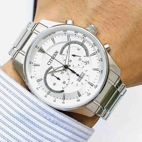 Đồng Hồ Nam Dây Thép Citizen Quartz AN8190-51A