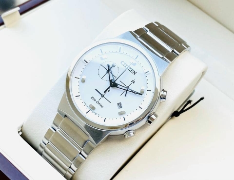 Đồng Hồ Nam Dây Thép Citizen AT2400-81A Eco-Drive | Kính Sapphire | Năng Lượng Ánh Sáng