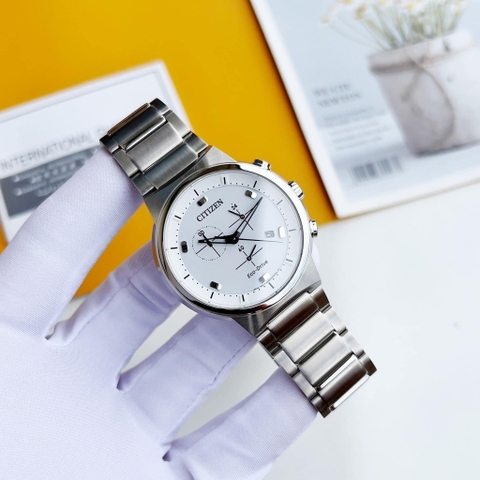 Đồng Hồ Nam Dây Thép Citizen AT2400-81A Eco-Drive | Kính Sapphire | Năng Lượng Ánh Sáng
