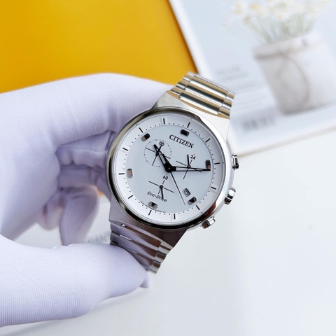 Đồng Hồ Nam Dây Thép Citizen AT2400-81A Eco-Drive | Kính Sapphire | Năng Lượng Ánh Sáng