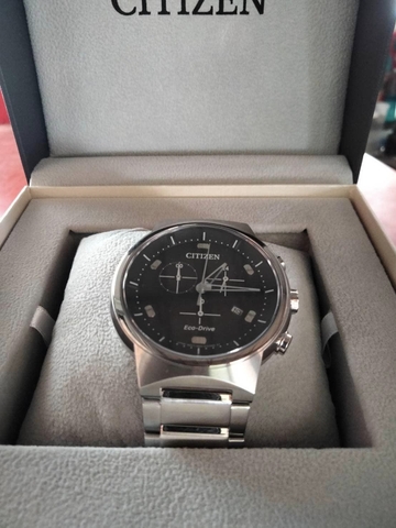 Đồng Hồ Nam Dây Thép Citizen AT2400-81E Eco-Drive | Kính Sapphire | Năng Lượng Ánh Sáng