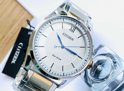 Đồng Hồ Nam Dây Thép Citizen AW0084-81A Eco-Drive | Năng lượng ánh sáng