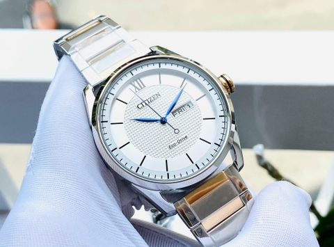Đồng Hồ Nam Dây Thép Citizen AW0084-81A Eco-Drive | Năng lượng ánh sáng