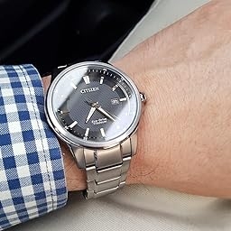 Đồng Hồ Nam Dây Thép Citizen AW1490-84E Eco-Drive | Kính Sapphire | Năng Lượng Ánh Sáng