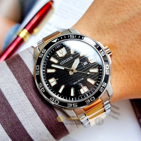 Đồng Hồ Nam Dây Thép Citizen AW1524-84E Eco-Drive | Năng lượng ánh sáng