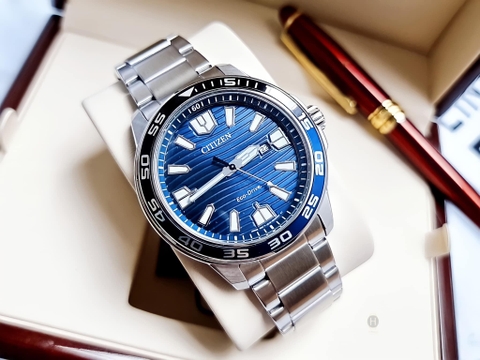 Đồng Hồ Nam Dây Thép Citizen AW1525-81L Eco-Drive | Năng lượng ánh sáng
