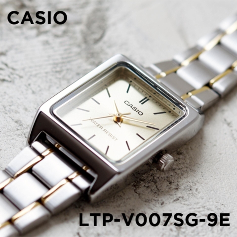 CASIO STANDARD LTP-V007SG-9EUDF Dây Thép | LTP-V007SG-9E