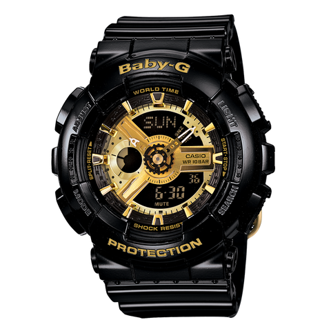 BABY-G BA-110-1A Black Gold | BA-110-1ADR