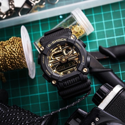 G-SHOCK GA-900AG-1ADR HEAVY-DUTY GOLD | GA-900AG-1A