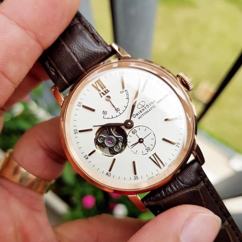 Đồng Hồ Nam Dây Da Orient Automatic RE-AV0001S00B