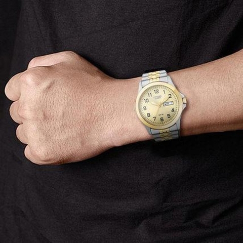 Đồng Hồ Nam Dây Thép Citizen Quartz  BF0574-92P