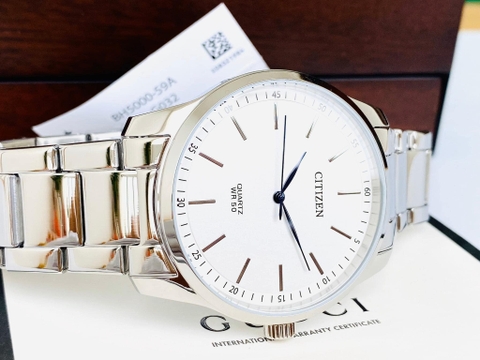 Đồng Hồ Nam Dây Thép Citizen BH5000-59A Quartz