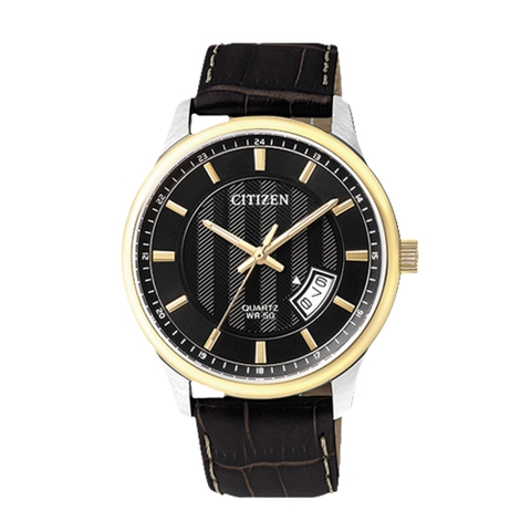 Đồng Hồ Nam Dây Thép Citizen Quartz  BI1054-12E