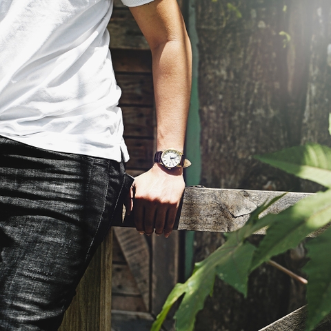 Đồng Hồ Nam Dây Da Citizen BI5002-14A Quartz