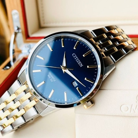 Đồng Hồ Nam Dây Thép Citizen Quartz BI5006-81L