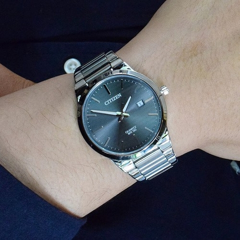 Đồng Hồ Nam Dây Thép Citizen BI5060-51H Quartz