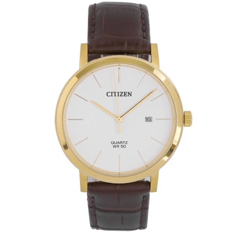 Đồng Hồ Nam Dây Da Citizen BI5072-01A Quartz