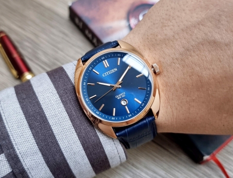 Đồng Hồ Nam Dây Da Citizen BI5093-01L Quartz