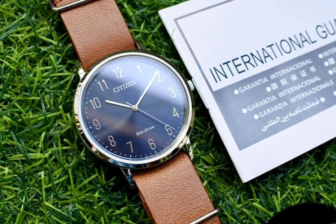 Đồng Hồ Nam Dây Da Citizen BJ6501-10L Eco-Drive | Năng Lượng Ánh Sáng