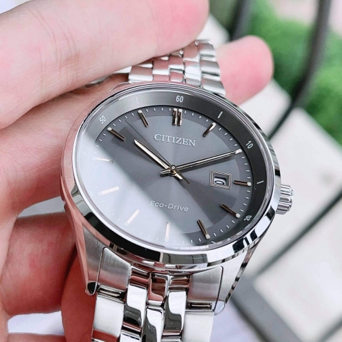 Đồng Hồ Nam Dây Thép Citizen BM7251-53H  Eco-Drive | Kính Sapphire | Năng Lượng Ánh Sáng