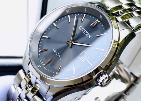 Đồng Hồ Nam Dây Thép Citizen BM7251-53H  Eco-Drive | Kính Sapphire | Năng Lượng Ánh Sáng