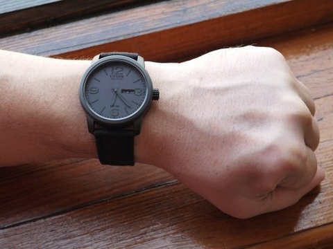 Đồng Hồ Nam Dây Vải Citizen BM8475-00F Eco-Drive | Năng Lượng Ánh Sáng