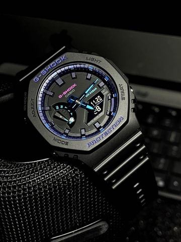 G-SHOCK GA-2100VB-1ADR CARBON CORE | GA-2100VB-1A